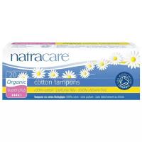 Natracare тампоны Super Plus без аппликатора, 4 капли, 20 шт