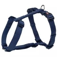 Шлейка для собак Trixie Premium H-Harness М-L нейлон индиго 20 мм 52 – 75 см (1 шт)