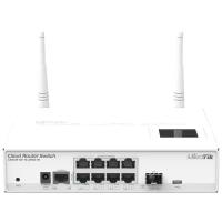 CRS109-8G-1S-2HnD-IN, белый Wi-Fi роутер MikroTik