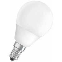 Лампа люминесцентная OSRAM, Duluxstar CL P 9W/827 E14 E14, P45, 9Вт, 2700К