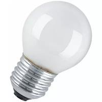 Лампа накаливания OSRAM Classic FR, E27, P45, 60Вт, 2700 К