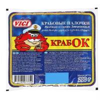 Vici Крабовое мясо Крабок имитация из сурими замороженное