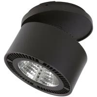 Встраиваемый светильник Lightstar Forte Inca 214807, LED, 15Вт, кол-во ламп:1шт., Черный