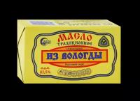 Масло сливочное Из Вологды Традиционное 82,5%