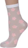 Женские тонкие капроновые носки с цветочным рисунком Fiore 1159/g jodie 20 den носки женские