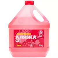 Антифриз Аляsка красный А-40 G11, 5 кг