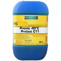 Антифриз RAVENOL TTC - Protect C11 Premix -40ºC 10 л