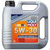 Масло моторное 5w30 liqui moly 4л нс-синтетика special tec ll liqui moly 2339