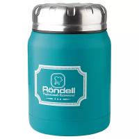 Термос для еды Rondell Picnic Turquoise RDS-944, 0,5 л