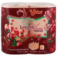 Туалетная бумага Veiro Luxoria Aroma Персик