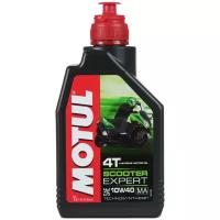 Синтетическое моторное масло Motul Scooter Expert 4T 10W40 MA, 1 л