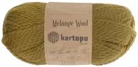 5 Мотоков Пряжа Kartopu MELANGE WOOL 80% Полиамид, 20% Шерсть 100 гр. - 170 м. цвет - 4001