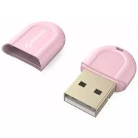 Адаптер USB Bluetooth Orico BTA-408 (розовый)