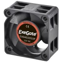 Вентилятор 12в 40 x 20мм Exegate EX04020S3P 12V втулка скольжения 3pin 30см 5500 об*мин Mirage 40x20S