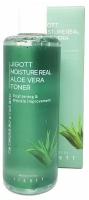 Тонер для лица увлажняющий с алоэ Jigott Moisture Real Aloe Vera Toner, 300 мл