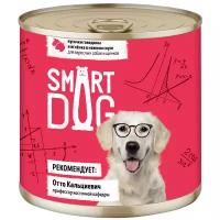 Влажный корм для собак Smart Dog говядина, ягненок