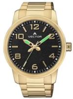 Мужские наручные часы Вектор VECTOR V8-078497 черный, механизм - Япония