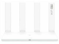 Маршрутизатор (роутер) Huawei AX3 WS7100, 100/1000, 3xLAN, 1xWAN, WiFi 802.11ax до 2976 Мбит/с (2,4 и 5 ГГц), Белый 53030ADU