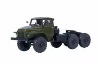 Uralsky truck / уральский грузовик 377С 6Х4 седельный тягач 1965 темно зеленый