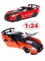 Коллекционная машинка 1:24 DODGE VIPER SRT 10 ACR 18-22114