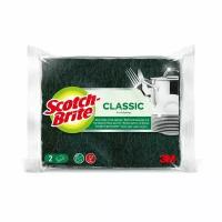 Губки для посуды Scotch-Brite Classic (4764), плоская 2шт/уп, 1 шт