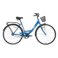 Велосипед Аист дорожный 28-245 с корзинкой (колесо 28), синий