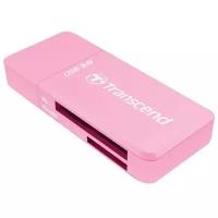 Картридер Transcend TS-RDF5R SDXC/SDHC/microSDXC/microSDHC USB 3.0 pink