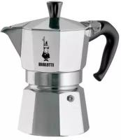 Гейзерная кофеварка BIALETTI MOKA EXPRESS 3 порции, алюминий