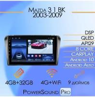 Магнитола TS18PRO Mazda 3 1 BK 2003-2009 4/32Gb