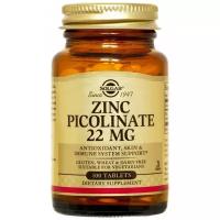 Solgar Zinc Picolinate таб., 170 г, 100 шт