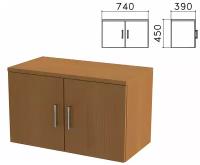 Шкаф-антресоль "Монолит", 740х390х450 мм, цвет орех гварнери, АМ01.3 - 1 шт