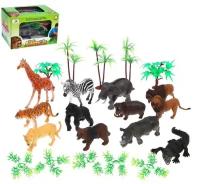 Набор животных «Зоопарк», с ковром