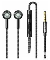 Гарнитура REMAX MONSTER RM-598a Metal Wired Earphone микрофон, подключение Type-C, серый