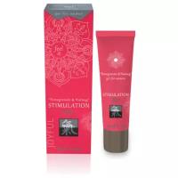 Shiatsu Возбуждающий гель для двоих Stimulation Gel Pomegranate Nutmeg, 30 мл