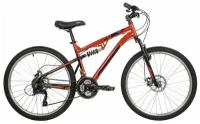 Велосипед FOXX 26" MATRIX красный, сталь, размер 16" / скоростной велосипед