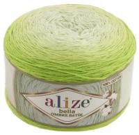 Пряжа Alize Bella Ombre Batik, 1 % хлопок, 250 г, 900 м, 2 шт., 7412 900 м