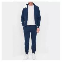 Спортивный костюм мужской MIZUNO 32EG7006M 14 Knitted Tracksuit 32EG7006M14-1 размер 46 цвет синий