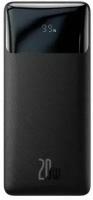 Внешний аккумулятор повербанк Baseus Bipow Digital Display Power bank 30000mAh 20W Black