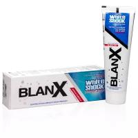 Зубная паста BlanX White Shock Blue Formula+ LED