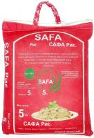 Рис басмати SAFA (сафа) пропаренный длиннозерный Пакистан, 5 кг