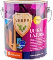 Пропитка Veres Ultra Lazura №17 золотой бор 2.7 л 1/4 42040