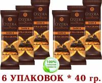 Шоколад горький С апельсиновой начинкой "озёрский" Dark & Red berries "OZera" 6 уп. * 40 г