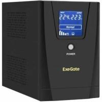 ИБП Exegate SpecialPro Smart LLB-1500. LCD. AVR.2SH.3C13