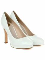 Женские туфли-лодочки BUFFALO shoes(H748-1 NEW 1254044) белые, 36 EU