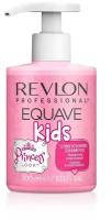 Revlon Professional Шампунь для детей 2 в 1 EQUAVE KIDS PRINCESS SHAMPOO, 300 мл