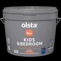 OLSTA KIDS&BEDROOM Краска водно-дисперсионная для детских и спален, база А (0,9л)