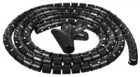 Кабельный органайзер Buro BHP CG202B Spiral Hose 20x2000mm Black