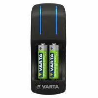 Зарядное устройство VARTA Pocket Charger + 4 аккумуляторные батарейки АА 2100 мАч