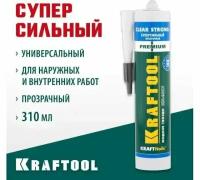 Монтажный клей Kraftool, суперсильный, прозрачный, 310 мл 41342