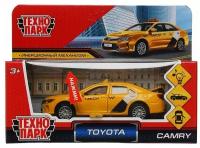 Технопарк Машина металлическая TOYOTA CAMRY такси 12 cм CAMRY-12SLTAX-YE